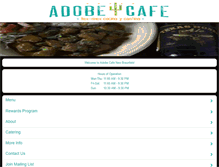 Tablet Screenshot of adobecafenb.com